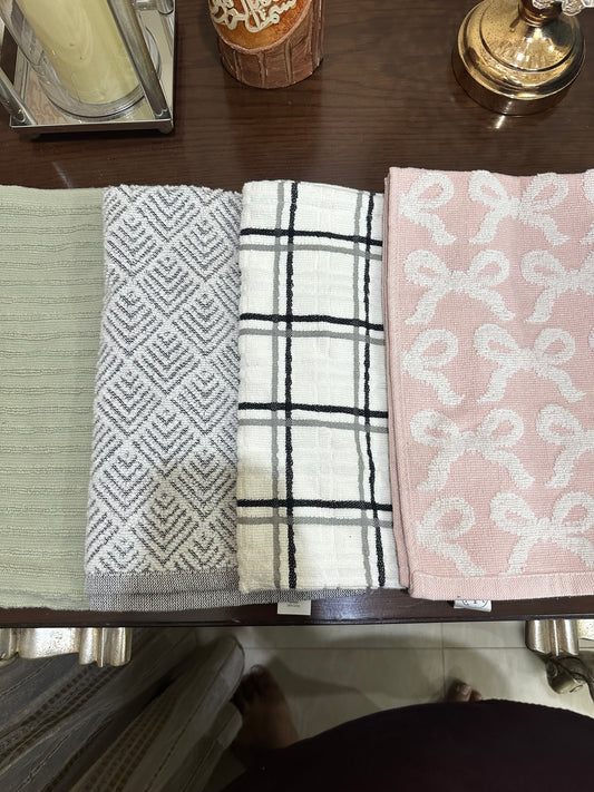 Kitchen & Hand Towel Set