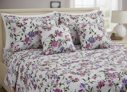 Cotton-Satin 8-Piece Comforter Set