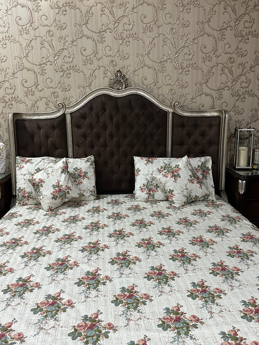 Cotton-Satin Bedsheet Set 1